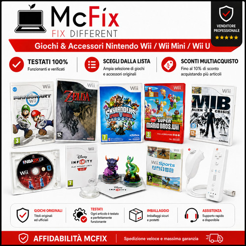 Nintendo wii giochi - wii, ed