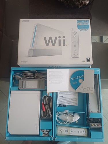 Nintendo wii console - console, bianca